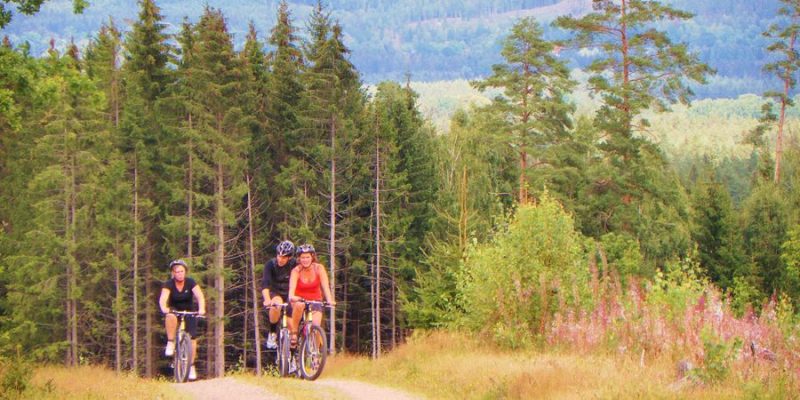 Actieve fietstocht in Smaland Zweden