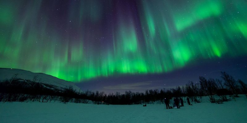 Tijdens een Aurora Foto hunt op zoek naar het noorderlicht