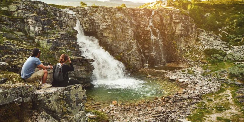 Koppel-in-Rondane-nationaal-park-Noorwegen