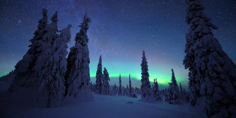Noorderlicht in Lapland