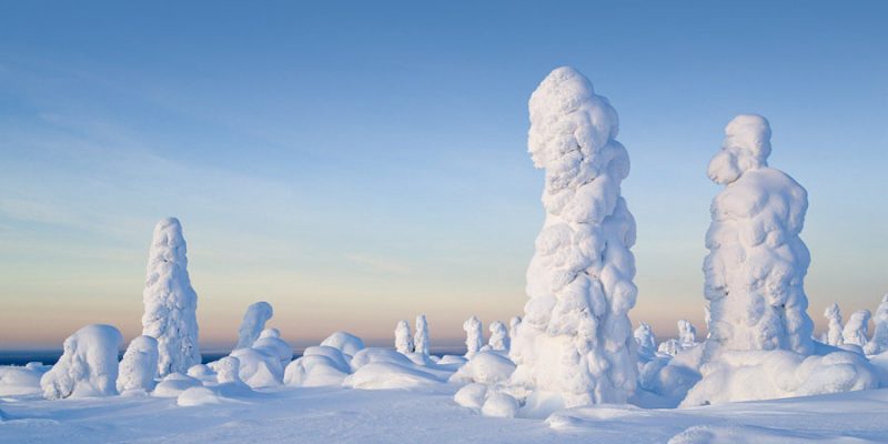 Winter wonderland in Zweden