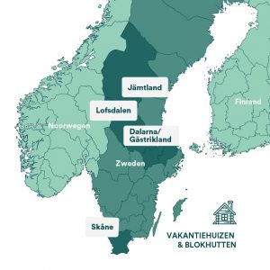 Scandinavië regio