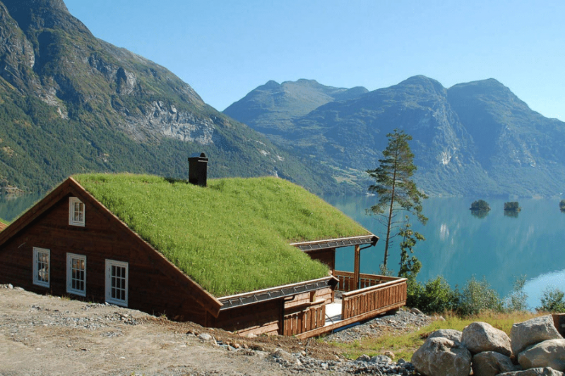 Vakantiehuisje aan de Noorse fjorden