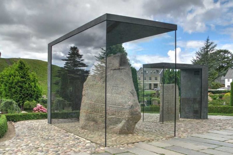 Jelling Runesteen in Denemarken geschiedenis