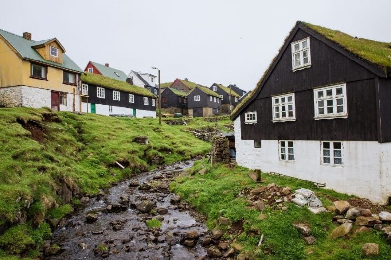 Faeröer eilanden architectuur