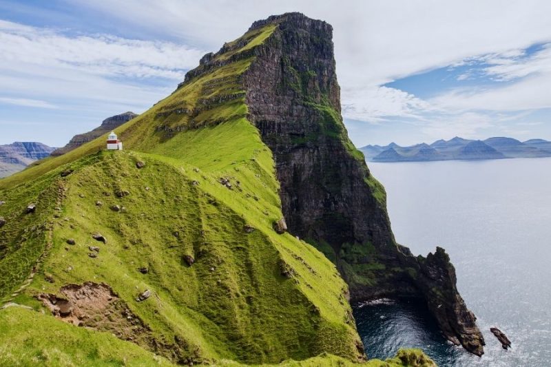 Faeröer eilanden landschap