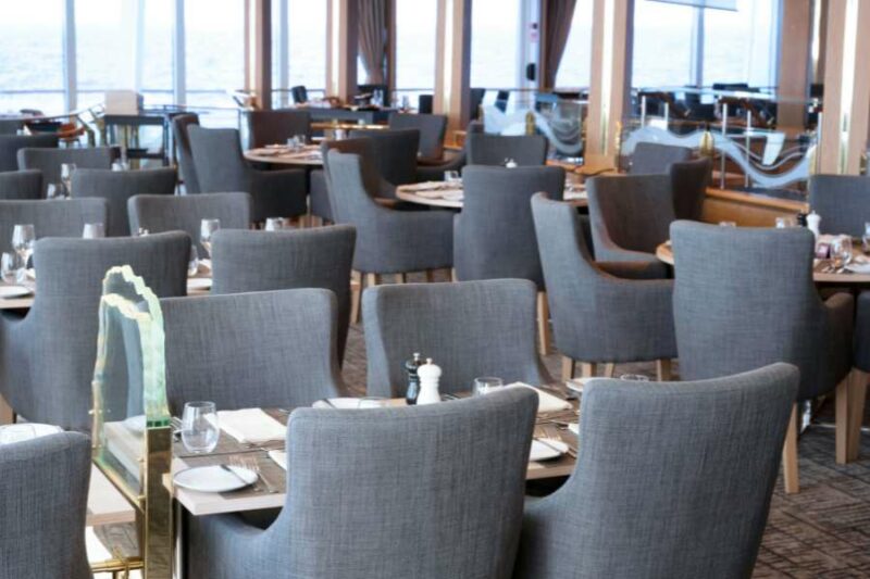 Restaurant Aune aan boord van het schip MS Fram