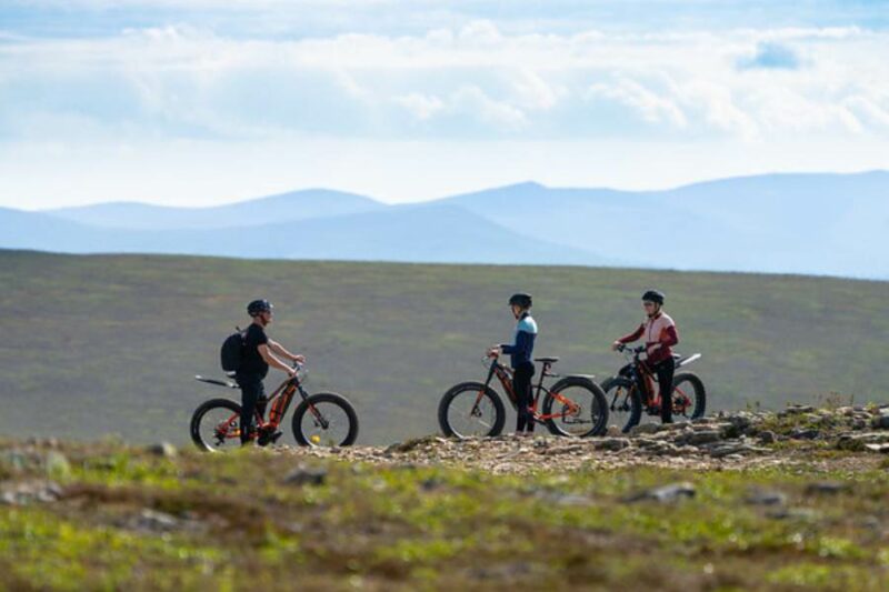 Fatbiken in Lapland in de zomer met Nordic