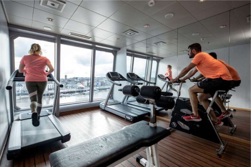 Fitness on MS Midnatsol