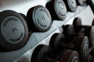 Dumbells on MS Midnatsol