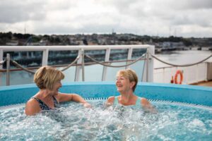 Jacuzzi on MS Midnatsol