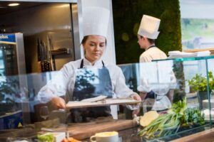 Kok aan boord van MS Polarys