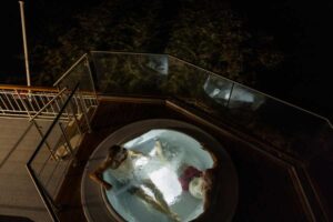 Hot tub on MS Richard With