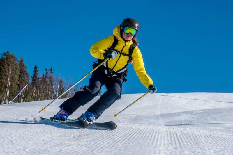 Skiën in aavasaksa in fins lapland met nordic, dichtbij aava sky village