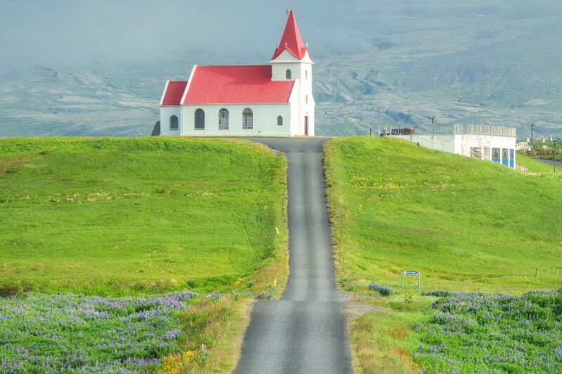Kirkjuffel in Snaefellsness op IJsland