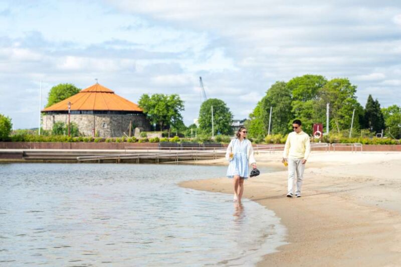 Bystranda stadsstrand in kristiansand met nordic