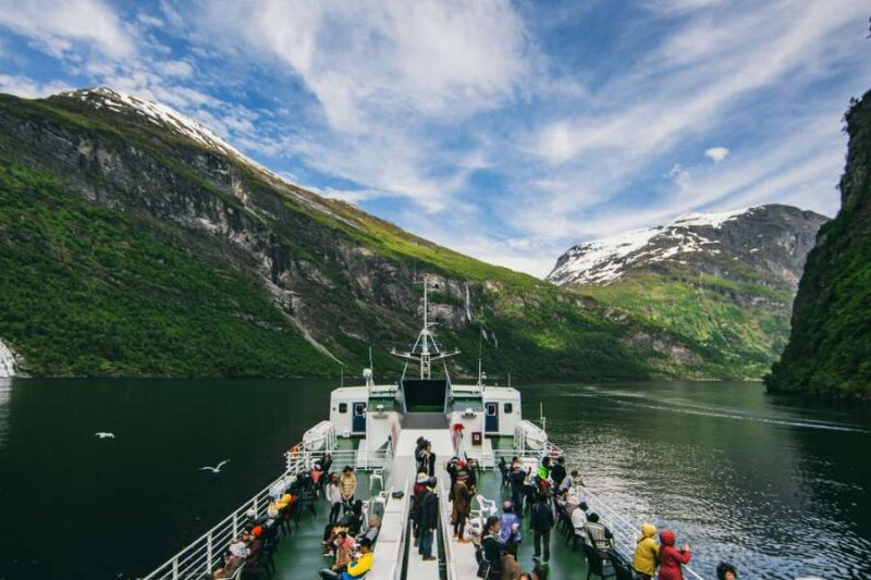 Met de ferry naar kristiansand in zuid-noorwegen met nordic