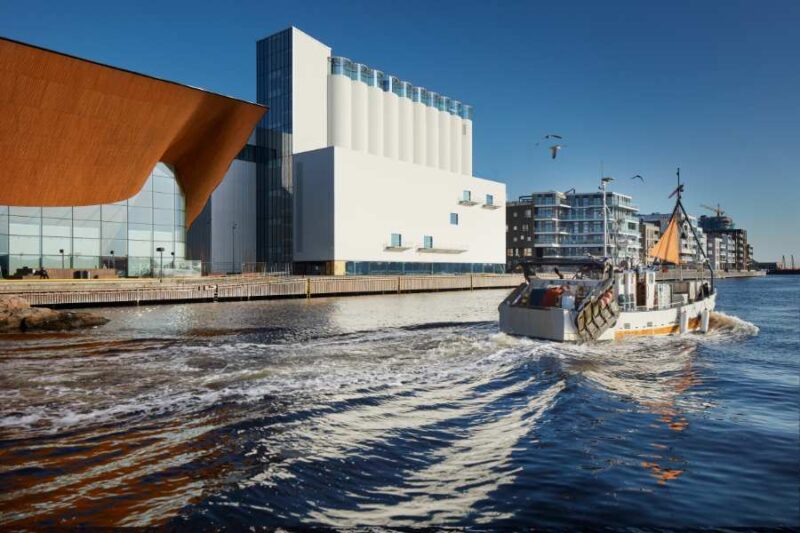 odderoya schiereiland in kristiansand noorwegen met nordic