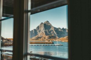 Adembenemend uitzicht vanaf Skarungen Resort