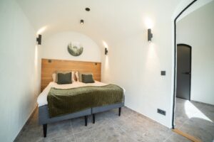 Slaapkamer Kaamos Lodge - reizen met Nordic