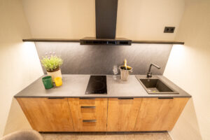 Keuken kamer Kaamos Lodge - reizen met Nordic