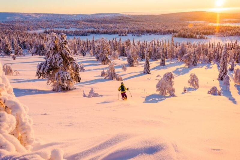 Wintersport in Lapland