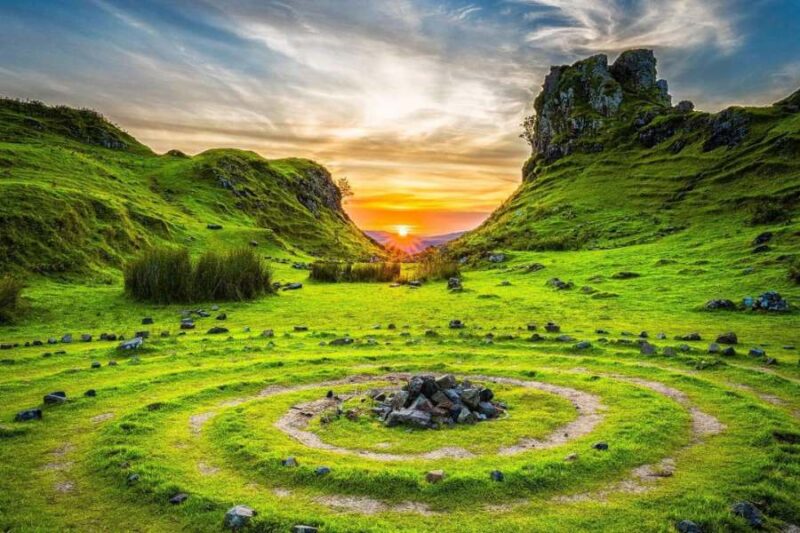 Schotland landschap steencirkel