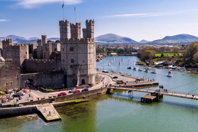 kasteel-Caernafon-Gwynedd-in-Wales