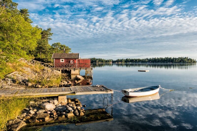 Huis aan het meer in Zweden, met Nordic, de Scandinaviëspecialist