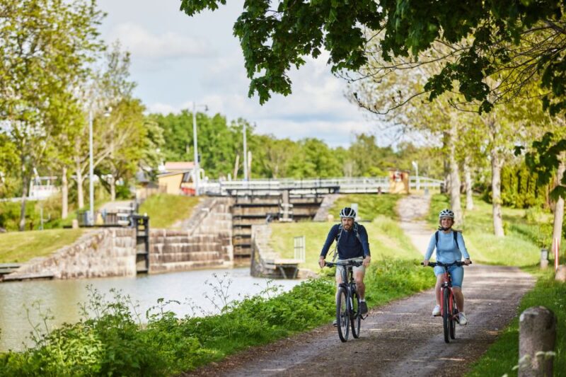 Fietsen door Västergötland in West-Zweden