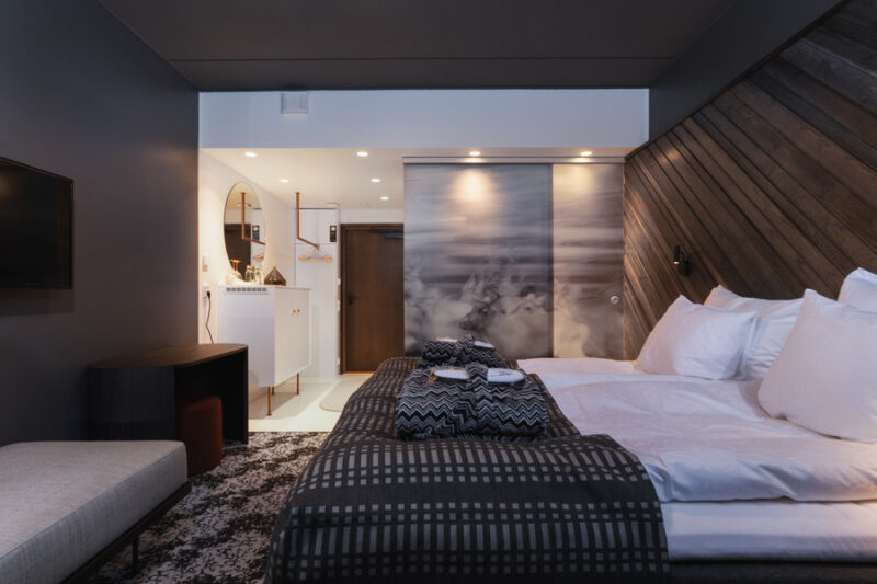 Deluxe double room in Design hotel